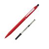 Cross Slim Ballpoint Pen Refill, Medium Point, Black, 1-Pack (8783-2)
