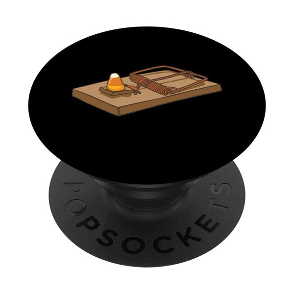 Candy Corn Mouse Trap Classic Halloween Candy PopSockets Swappable PopGrip