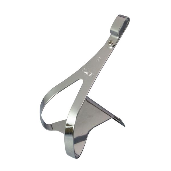 MKS Steel Toe Clips, Metallic, XL