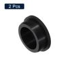 uxcell 2pcs Black Plug Hole 41-42mm/1.61-1.65" Rubber Button Plug Applicable Hole