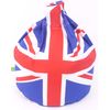 GB Union Jack Bean Bag With Beans 100% Cotton
