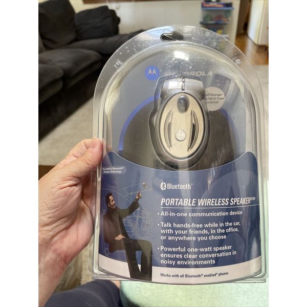 Motorola Portable  Wireless Bluetooth Car Speaker New Sealed