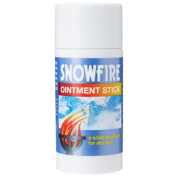 Snowfire Ointment Stick, Natural, Vegan, Cruelty Free, for Dry Skin, Emolient Ointment Stick, 18 g