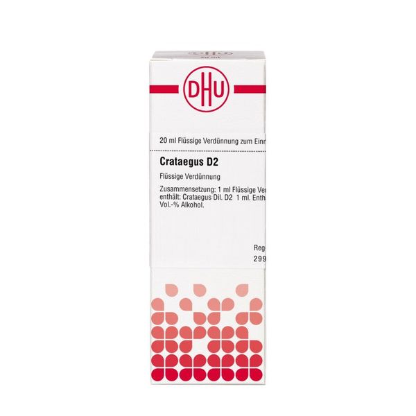 DHU Crataegus D2 Dilution, 20 ml Lösung
