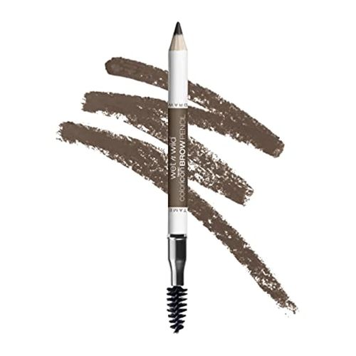 Wet n Wild, Color Icon Brow Pencil, Matita per Sopracciglia a Doppia Punta e Pettine per Mantenere le Sopracciglia al Suo Posto, 2 in 1, Colore Intenso e Duraturo, Le Brune lo Fanno Meglio