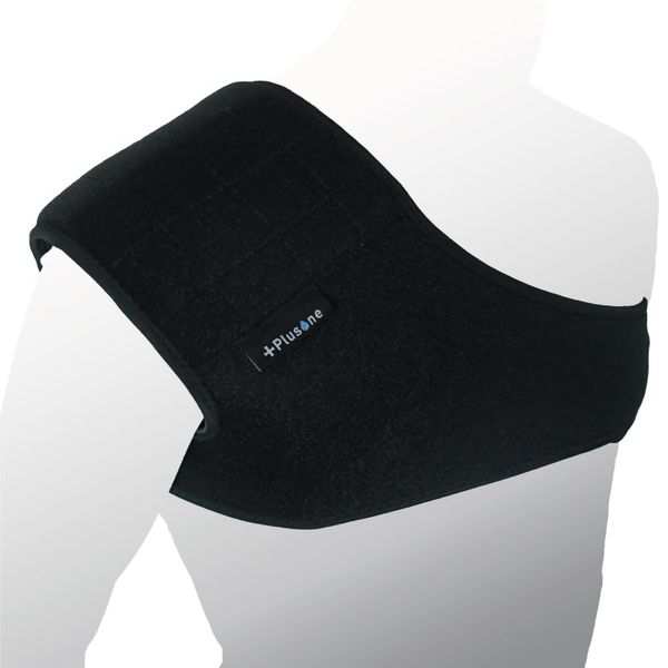 Plusone SP-66 Catastlong 3 Lite Shoulder Support, One Size Fits Most, Lightweight, 0.3 inch (7 mm) High Resilience Cushion, Reduces Shoulder Pain Caused by Heavy Objects During Transportation, Left and Right, Washable, Low Odor, Elastic Fabric, Work Cloth