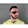 Generisch Leather Eye Patch, Eye Patch, Man Eye Patch, Woman Eye Patch, Slim Eye Patch, Eye Patch (Black)