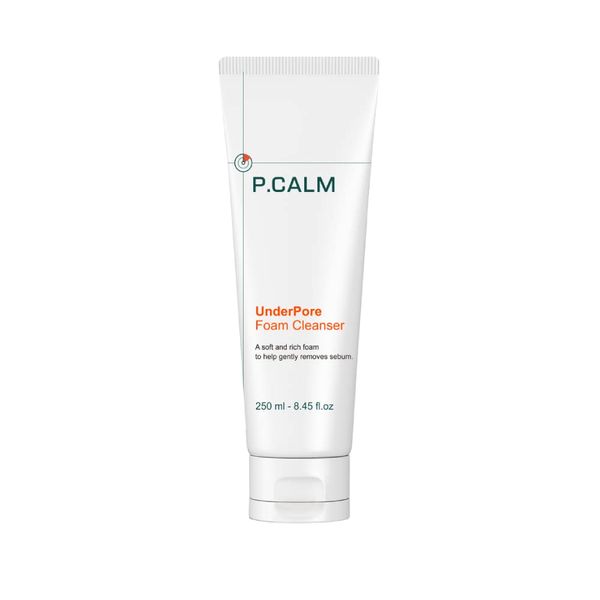 [P.CALM] Under Pore Facial Wash Foam 250ml / UnderPore Foam Cleanser 250ml [Parallel Import]