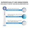 Toothbrush Heads for Oral B Braun, 10 Pack Electric Toothbrush Replacement Heads Medium Soft Bristles Electric Toothbrush Replacement Brush Heads Effective Replacement Toothbrush Heads for Oral Health