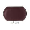 Medline WCA806918RBY Wheelchair Calf Pad Replacement, Red