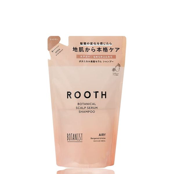 BOTANIST ROOTH Loose Botanical Scalp Serum Shampoo, Airy, 13.5 fl oz (400 ml)