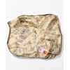 Cliff Mayer Jacket, Water Repellent, Allover Pattern, Hood, Dog Clothes, Small, Beige