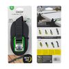 Nite Ize Unisex's Cam Jam Tie Down Strap, Green/Black, 18 ft