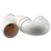 Upluckey Adapter U-Shaped Strong PVC Connector Durability White Elbow Pipe Fitting Pure Water Machine