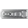 ABUS Hasp and staple 100/60 - Device for padlocks - For smashing doors - ABUS security level 4 - Silver