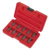Sealey Ak8181 Multi Spline Screw Extractor Set 10Pc