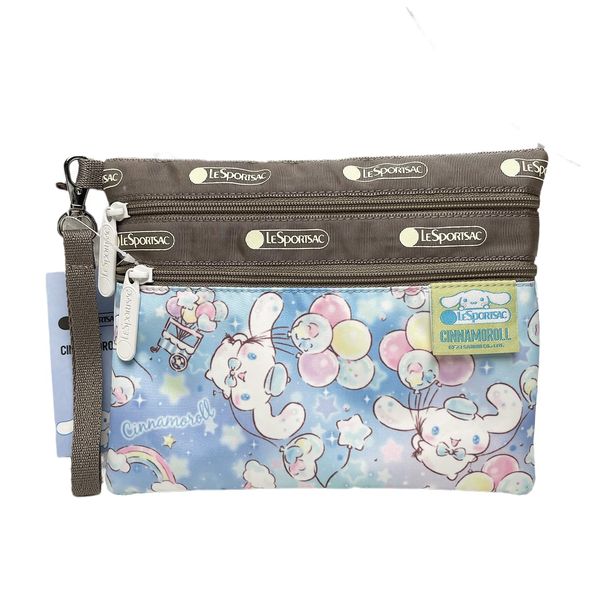 Coupons available now! Cinnamoroll pouch, cosmetic pouch, travel pouch, makeup pouch, storage pouch, cosmetic pouch, portable, small item storage, cute, organization