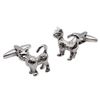Cat Design Cufflinks, Presented in a Personalised Engraved Box