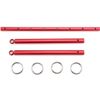 EXREIZST Adjustable Expandable Red Spreader Bar Sports Aid Training System Set (Red)