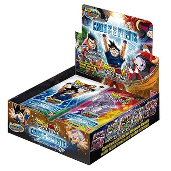 Dragon Ball Super Unison Warrior Series 5 Cross Spirits Booster Box [B14] - 24 Packs of 12 Cards, BCLDBS2573041