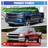 LED Headlights Converter Wire Kit for 2016 2017 2018 Chevy Silverado 1500