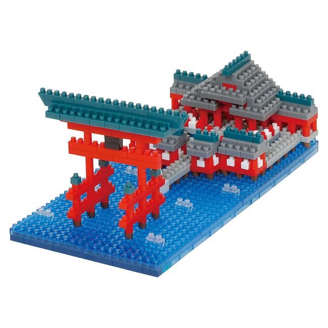 Nanoblock Itsukushima Shrine Otorii NBH_222