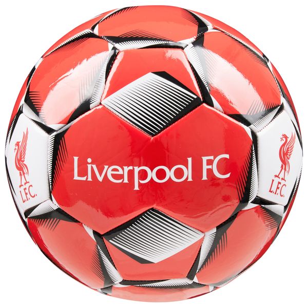 Liverpool F.C. Football Soccer Ball for Adults Teenagers Kids Training Football Size 3, 4 or 5 Liverpool Merchandise (Red, Size 4)