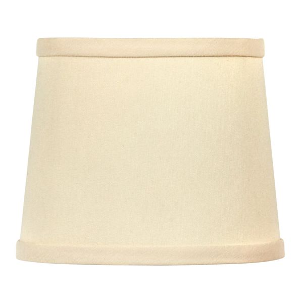 Upgradelights Beige 10 Inch Slip on Uno Lamp Shade (8.5x10x8)