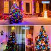 Christmas Tree String Fairy Lights LED Waterfall Remote Dazzler Outdoor Decor