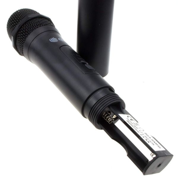 kenable USB Powered Wireless UHF Handheld Karaoke/Singing Microphone Set 864.8MHz