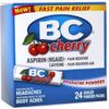 BC Powder Pain Reliever, Cherry Flavor Aspirin Dissolve Packs, 24 Count Powder Packets (5 Pack)