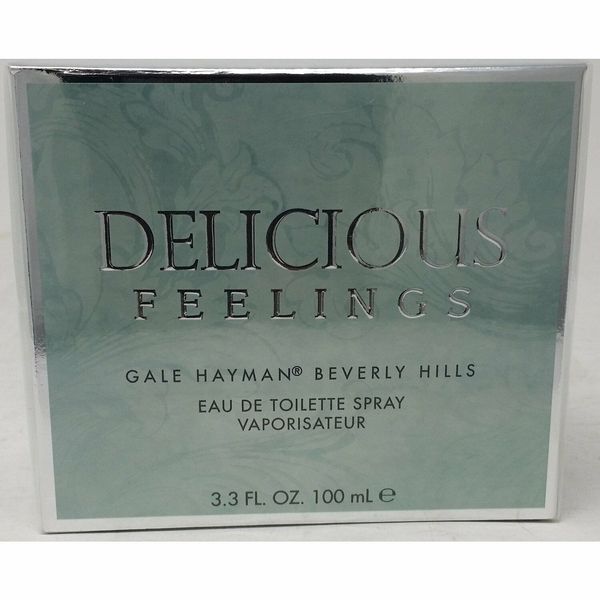 Delicious Feelings Gale Hayman Beverly Hills Women 3.3/3.4 oz edt NEW in BOX