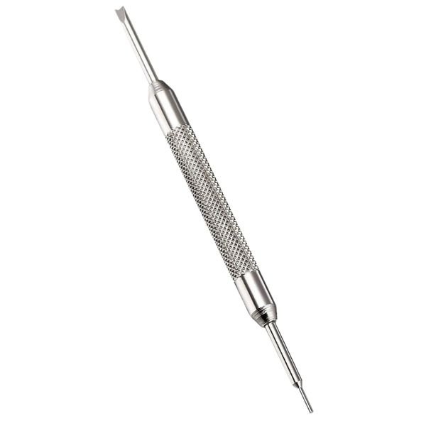 Buckle & Stitch Standard Spring Bar Tool - Double Ended Design - Fork and Straight End - Watch Band Tool Link Pin Removal for Watch Repair Band Adjustment Replacement Sizing