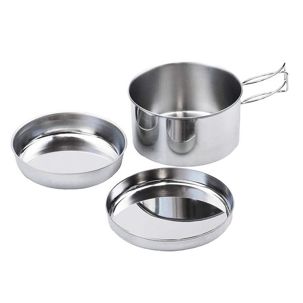 Captain Stag (CAPTAIN STAG) Camping tableware three-piece set M-7519