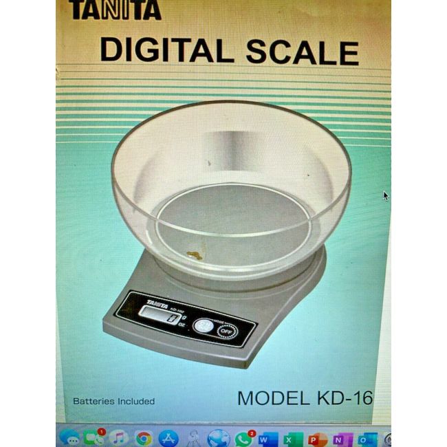 KD-160 Multi-Purpose Kitchen Scale with Bowl