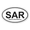 CafePress SAR Oval Bumper Sticker Oval Car Bumper Sticker