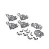 Siemens 00418675 Dishwasher Lower Basket Rack Clips