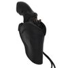 Barsony Black Leather Western Style Holster for Rossi 461; 462 .357 Left