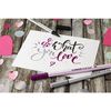 STABILO 3 Paint Brush Tip Pens 68 Brushes Dark Blue