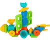 BLOKO Bloko503502 50 Pieces Construction Tooth Blocks Tube, Multi Colour