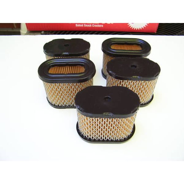 (5) BRIGGS AIR FILTER REPLACEMENTS- 690610 / 498596 9 FREE SHIPPING )  :