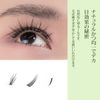 SIXPLUS Partial Eyelashes Eyelashes Reusable, Long Lasting, Natural, Waterproof, Devil Series, Upgraded Version - Includes Lower Eyelashes