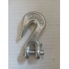 1/4" Grab Hook Eye Type High Test Zinc Plated G43 Rigging 2,600 lbs