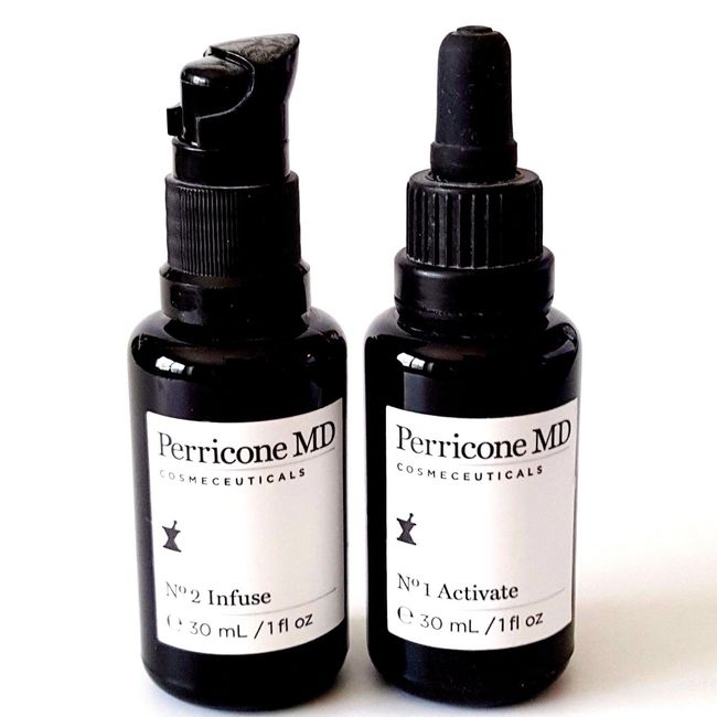 PERRICONE SCIENCE OF SYNERGY SET #1 ACTIVATE  #2 INFUSE  NEW TECHNOLOGY AMAZING!