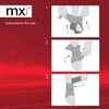 MX Health Ankle Support/Brace - Premium Neoprene Brace - Adjustable Universal Size for Small/Medium/Large (S/M/L)