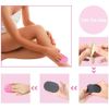 40x Exfoliating Hair Removal Pad Set Smooth Away Legs Skin Pads Arm Face Remover Device Eraser Tool Magic Exfoliation Body Silky Exfoliator