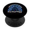 Rainbow Rheumatoid Arthritis Awareness PopSockets Swappable PopGrip