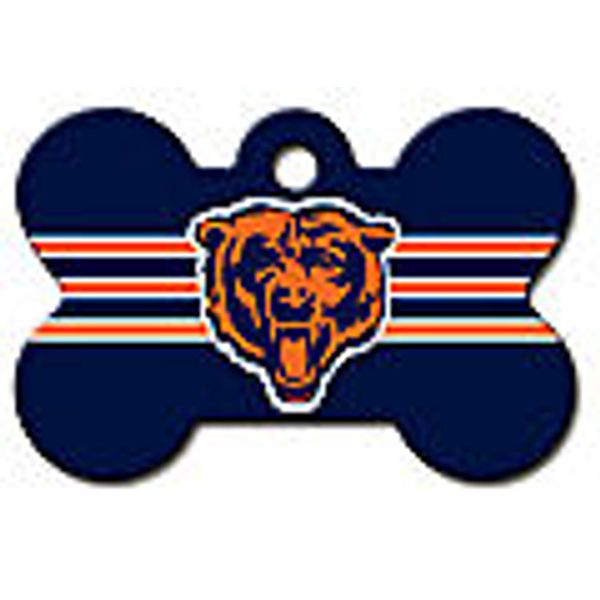 NFL CHICAGO BEARS PERSONALIZED PET ID TAG