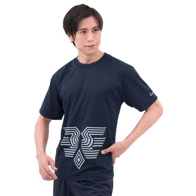 Rising Gear TYPE-4 Abdominal Muscle Burning Model / Short-Sleeve T-shirt, Made in Gifu Prefecture, Sauna to Wear, Sports Support Wear, 100% Natural Nakatsugawa Radium Made in Japan, gray