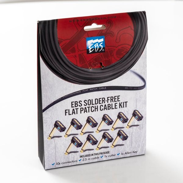 EBS SFC-K10J Solder Free Flat Patch Cable Kit